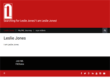 Tablet Screenshot of lesliejones.com